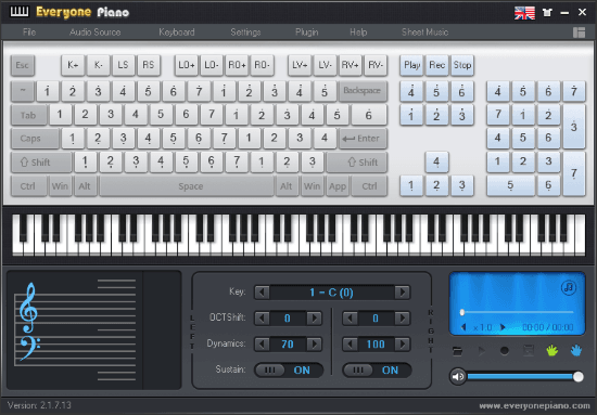 piano midi software free